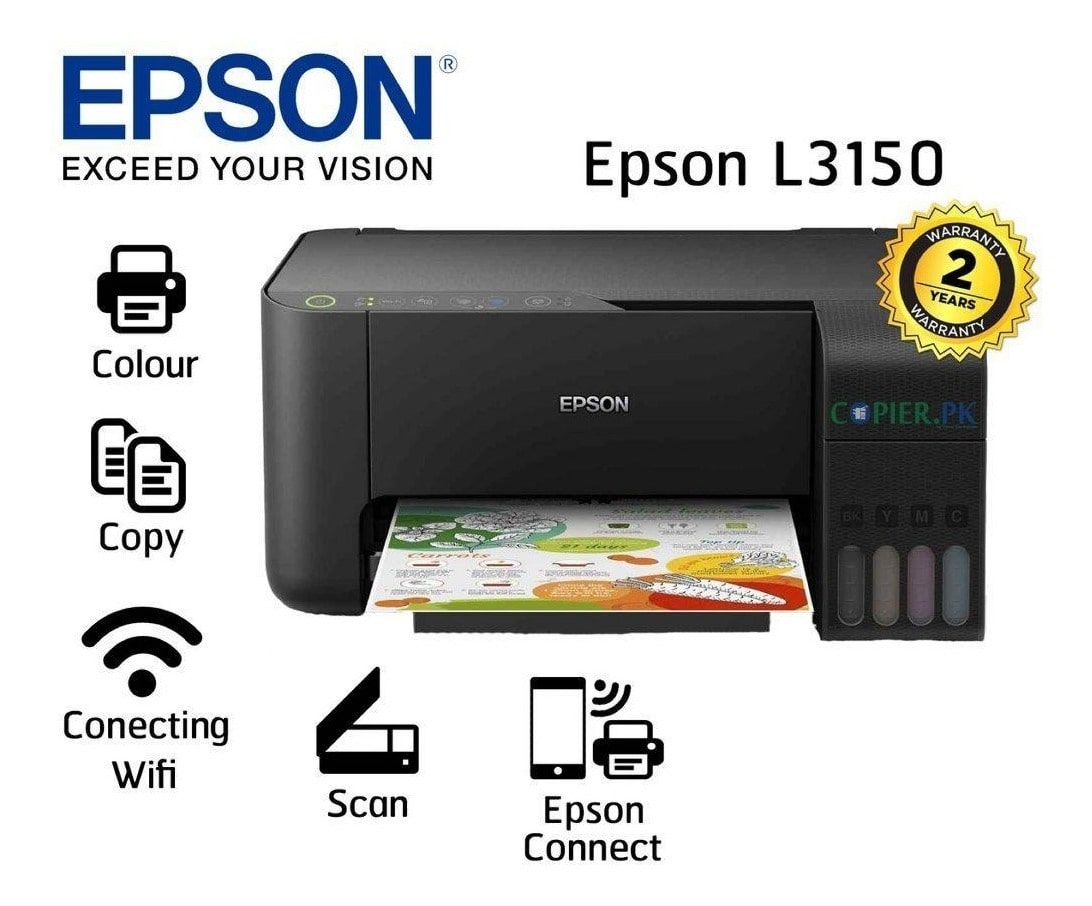 Impresora Multif. EcoTank L3150, Wifi Epson - Ofiplace